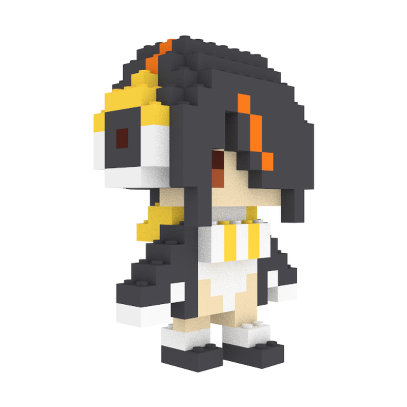 けものフレンズ コウテイペンギン ミタクルブロックコラボフィギュア