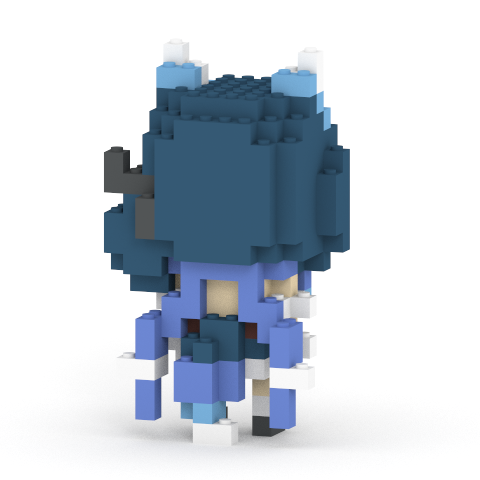 風魔小宵 ミタクルブロックコラボフィギュア