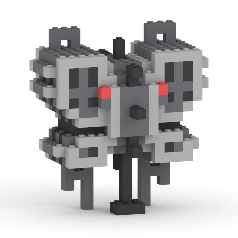 ハト ミタクルブロックコラボフィギュア