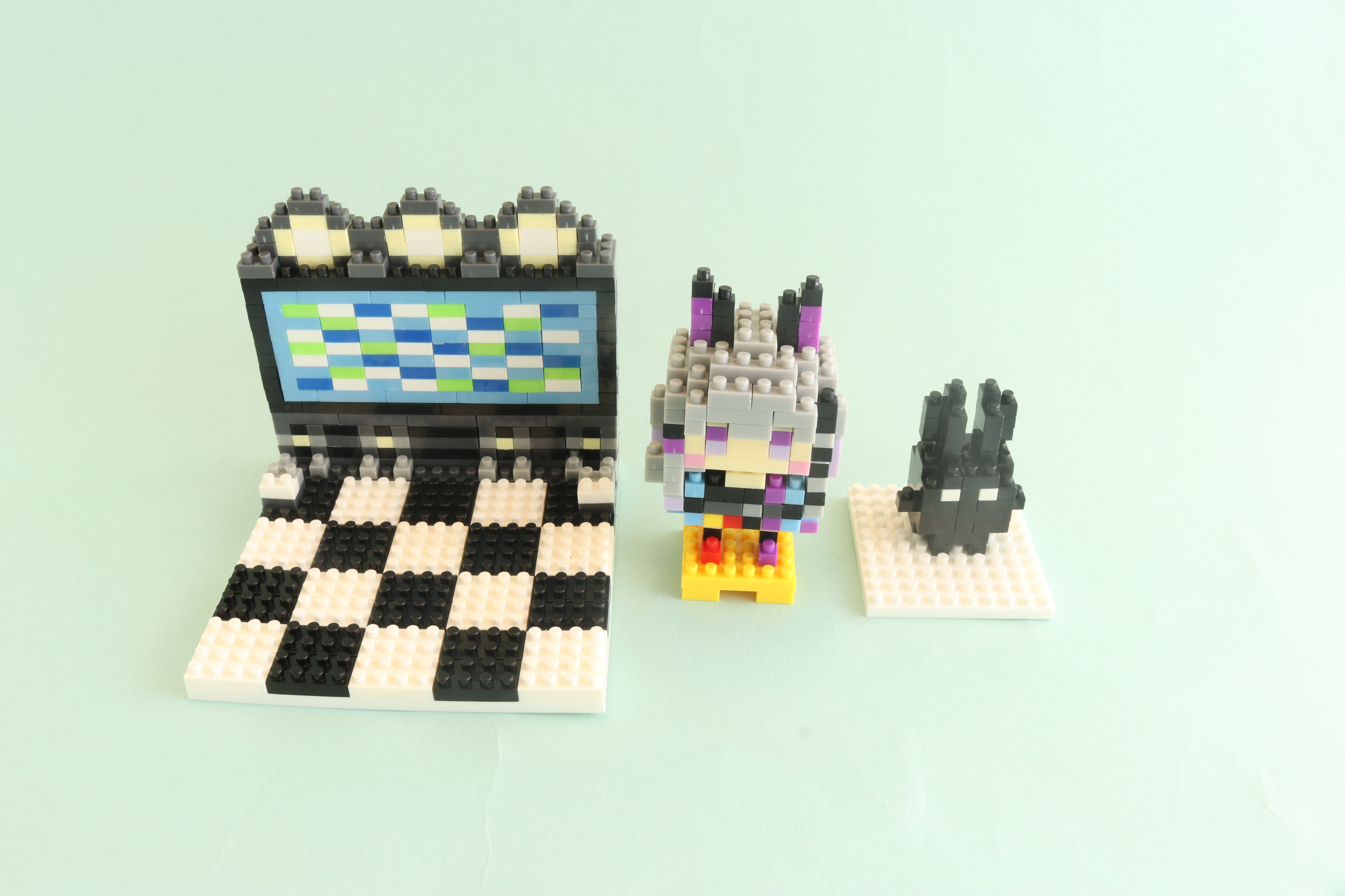 黒兎ウル+ミニキャラ+ステージセット