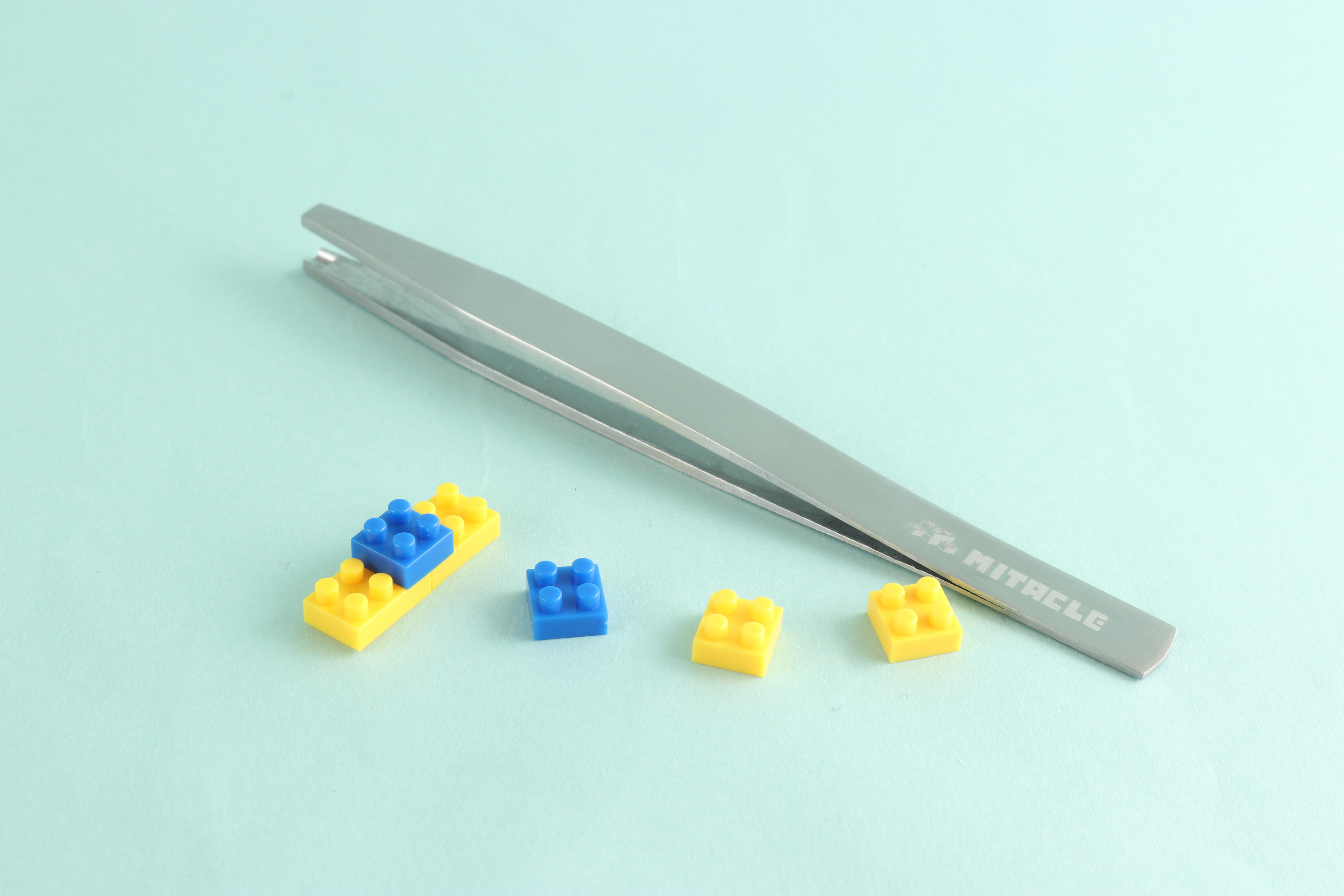 ブロック組立専用ピンセット ロゴ入り