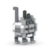 犬 ミタクルブロックコラボフィギュア