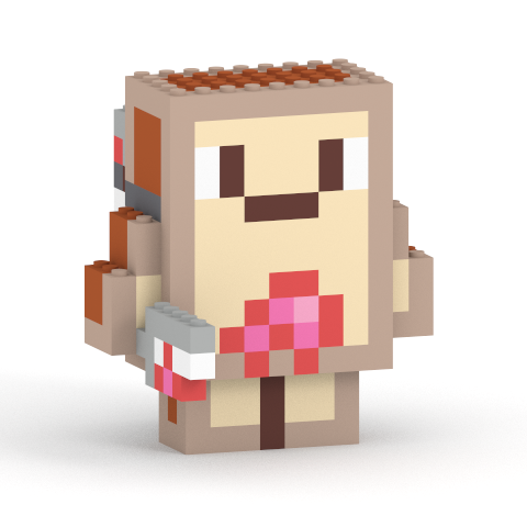 じゃむぱん ミタクルブロックコラボフィギュア