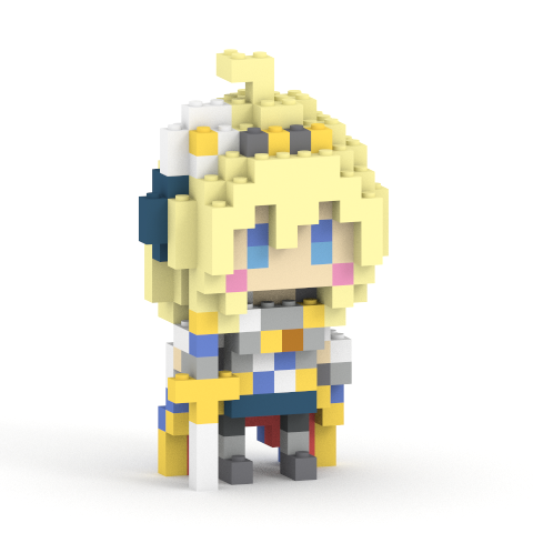 【再販】ジャンヌダルク ミタクルブロックコラボフィギュア