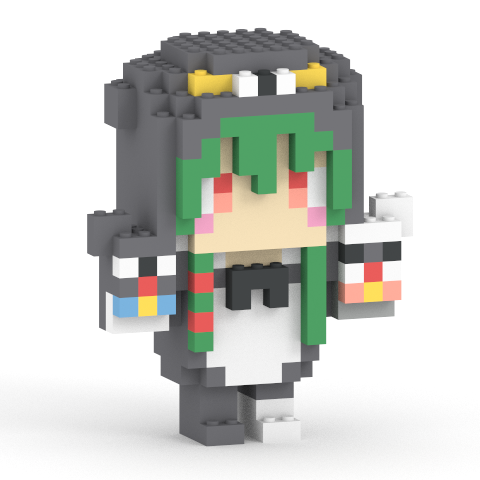 くまクマ熊ベアー ユナ ミタクルブロックコラボフィギュア