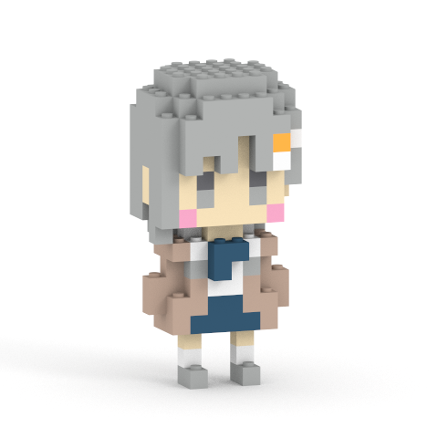 杏夜くもり ミタクルブロックコラボフィギュア