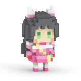 葉月クルミ ミタクルブロックコラボフィギュア