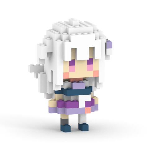 【ボイス&楽曲付き】癒音くるみ ミタクルブロックコラボフィギュア