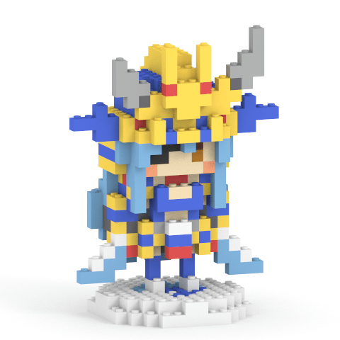 【台座付き】戦国乙女 伊達マサムネ ミタクルブロックコラボフィギュア - ミタクルブロック公式オンラインストア