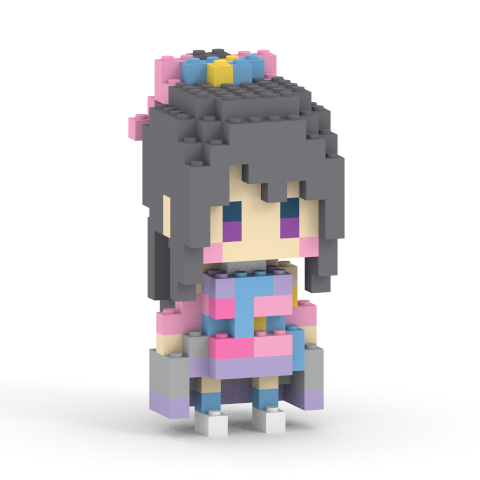 雛乃木まや ミタクルブロックコラボフィギュア