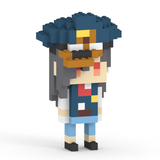META TAXI 深山凪 ミタクルブロックコラボフィギュア