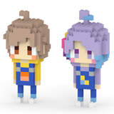 ぱちしゅうのげーむ屋さん ぱちしゅう＆しえるセット ミタクルブロックコラボフィギュア - ミタクルブロック公式オンラインストア