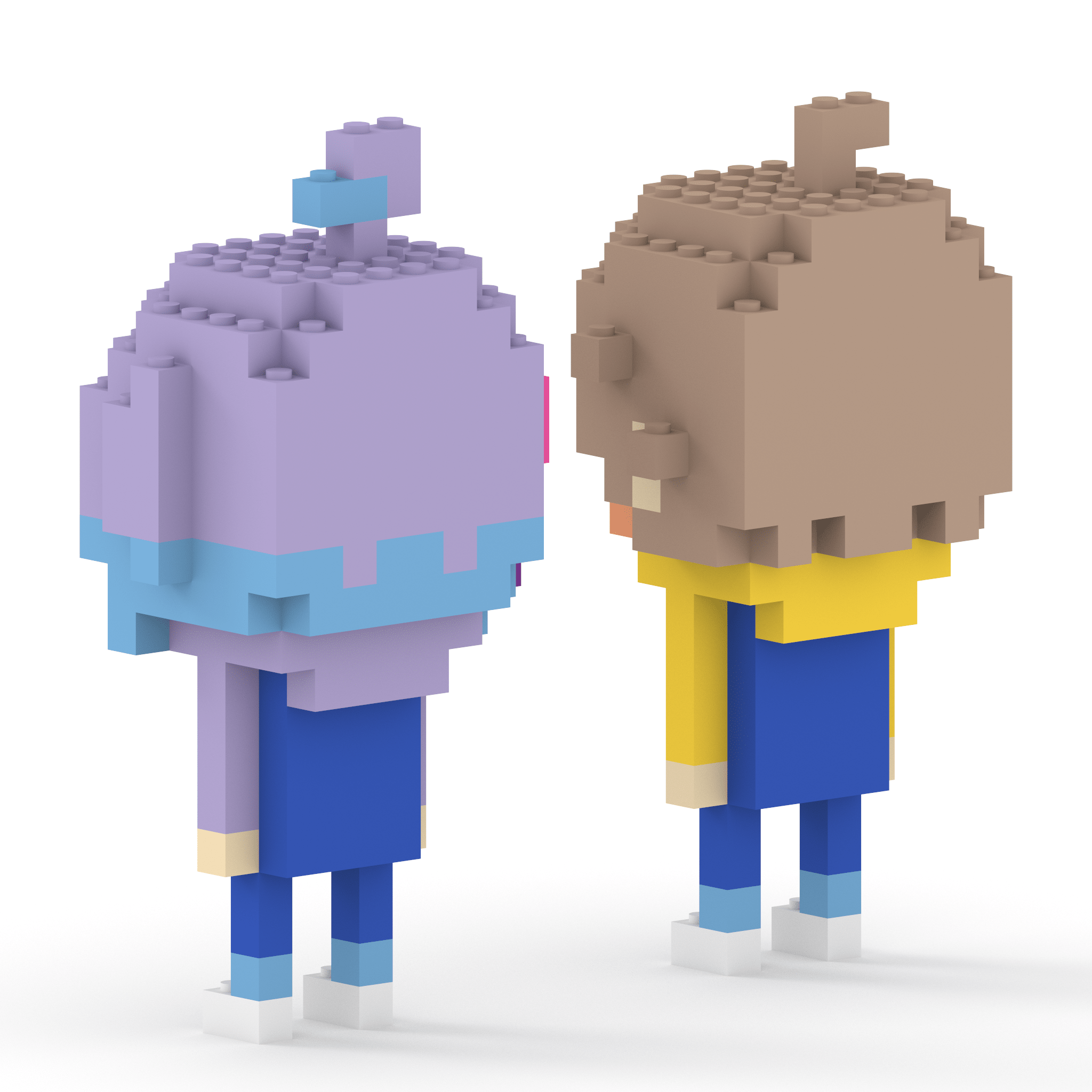 ぱちしゅうのげーむ屋さん ぱちしゅう＆しえるセット ミタクルブロックコラボフィギュア - ミタクルブロック公式オンラインストア