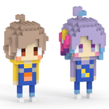 ぱちしゅうのげーむ屋さん ぱちしゅう＆しえるセット ミタクルブロックコラボフィギュア - ミタクルブロック公式オンラインストア