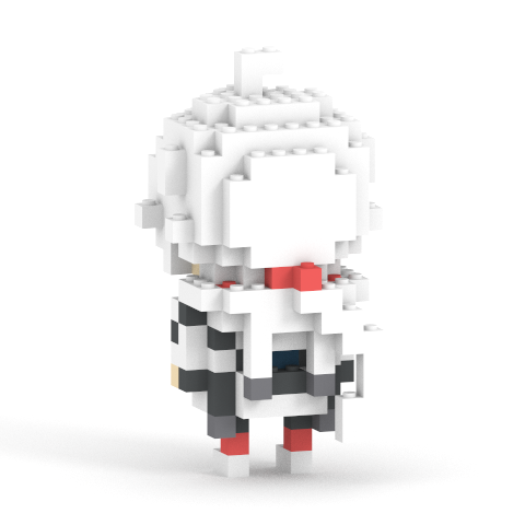 ミタクルブロック 白夜零兎+ミニキャラセット