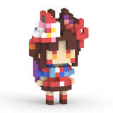 早紅夜 ミタクルブロックコラボフィギュア