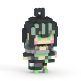 【お名前入り直筆サインブロマイド付き】七篠さよ ミタクルブロックコラボフィギュア