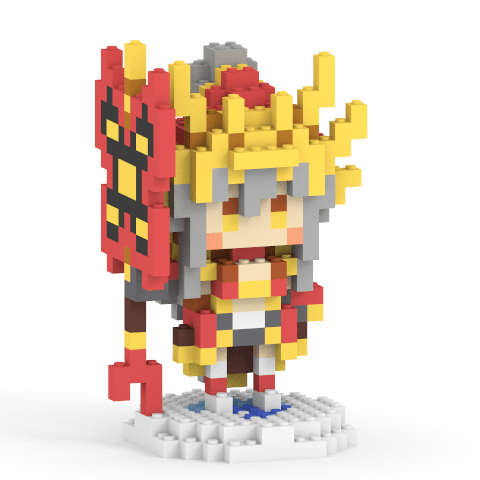【台座付き】戦国乙女 武田シンゲン ミタクルブロックコラボフィギュア - ミタクルブロック公式オンラインストア