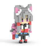 東北ずん子・ずんだもんプロジェクト 東北イタコ ミタクルブロックコラボフィギュア