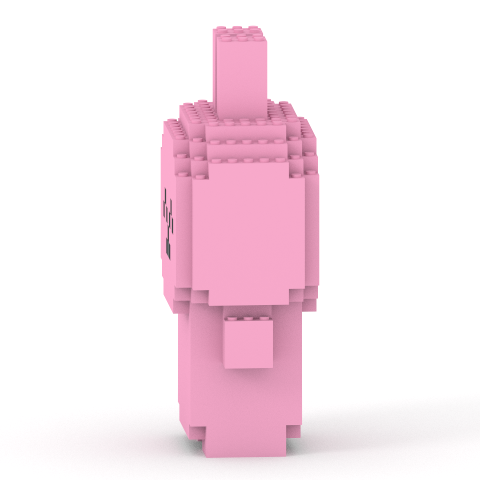 うさぎ ミタクルブロックコラボフィギュア