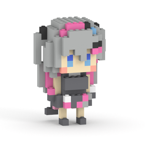 結目ユイ  ミタクルブロックコラボフィギュア