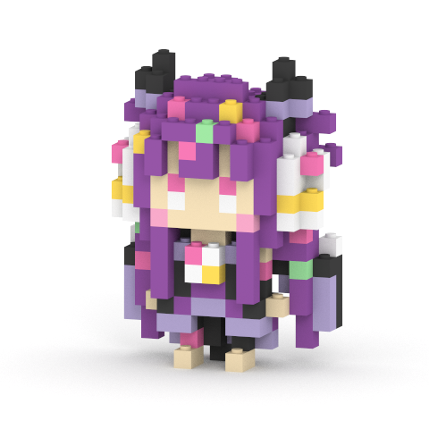 ゆんゆん電波シンドローム ゆんゆん ミタクルブロックコラボフィギュア