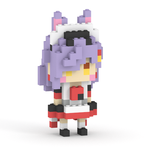 姫咲ゆずる ミタクルブロックコラボフィギュア
