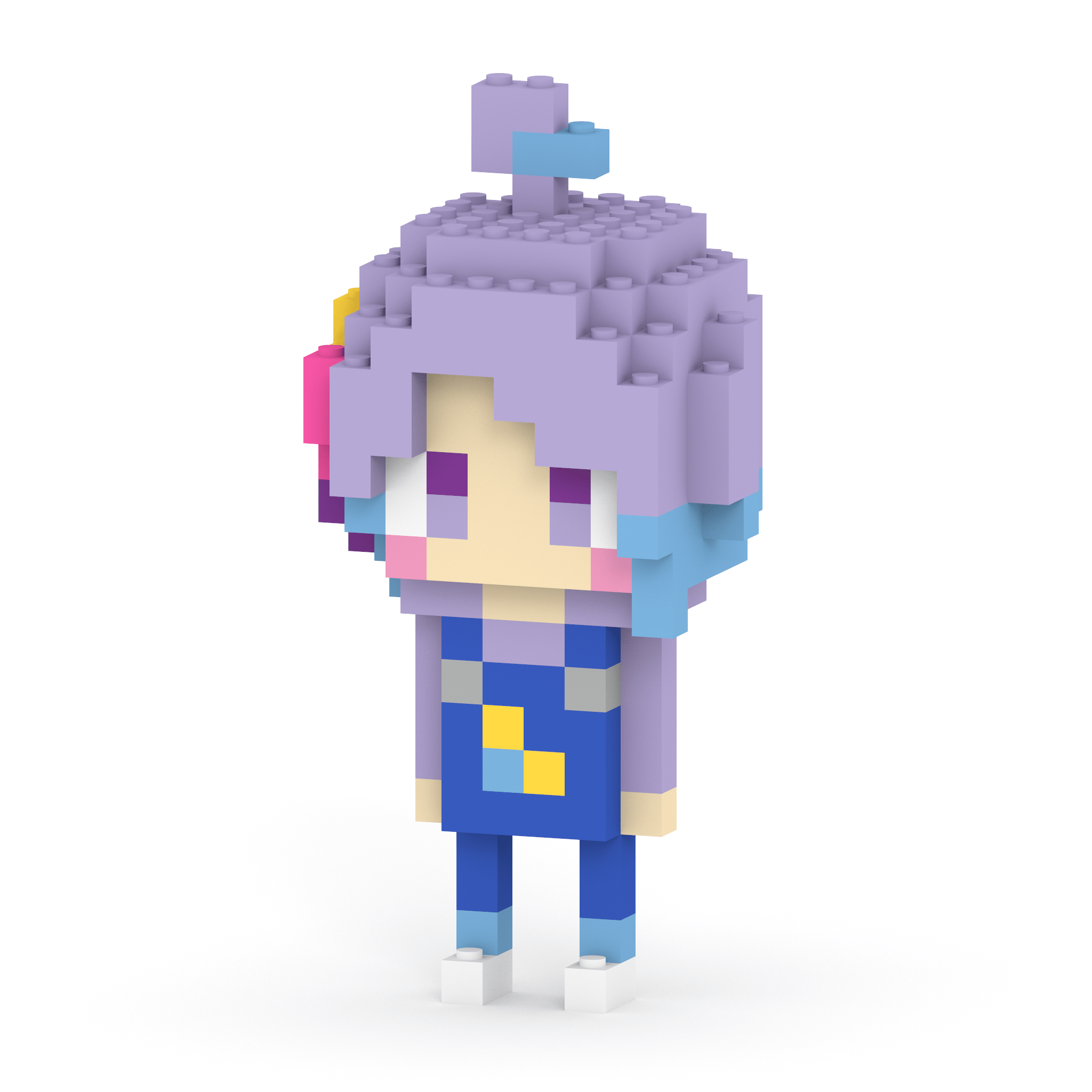 ぱちしゅうのげーむ屋さん しえる ミタクルブロックコラボフィギュア - ミタクルブロック公式オンラインストア