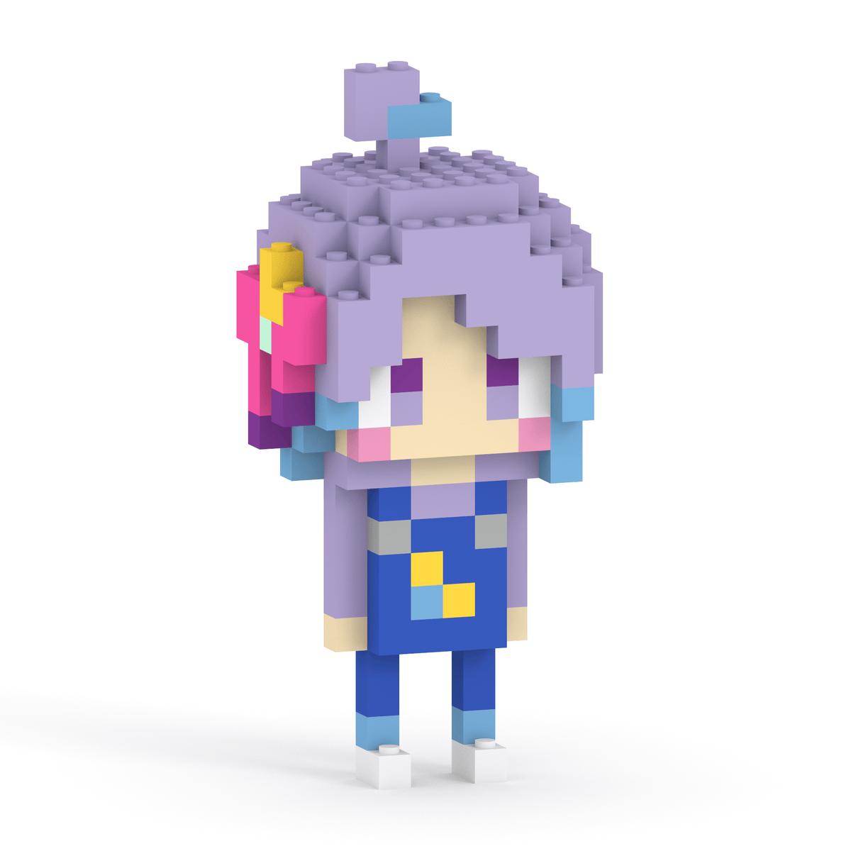ぱちしゅうのげーむ屋さん しえる ミタクルブロックコラボフィギュア - ミタクルブロック公式オンラインストア