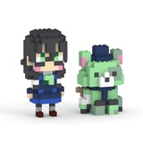 小樽潮風高校Project 花隈千冬 ＋ラークパッチ ミタクルブロックコラボフィギュア - ミタクルブロック公式オンラインストア