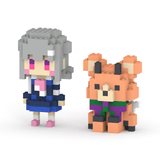 小樽潮風高校Project 小春六花＋ラキストン ミタクルブロックコラボフィギュア - ミタクルブロック公式オンラインストア