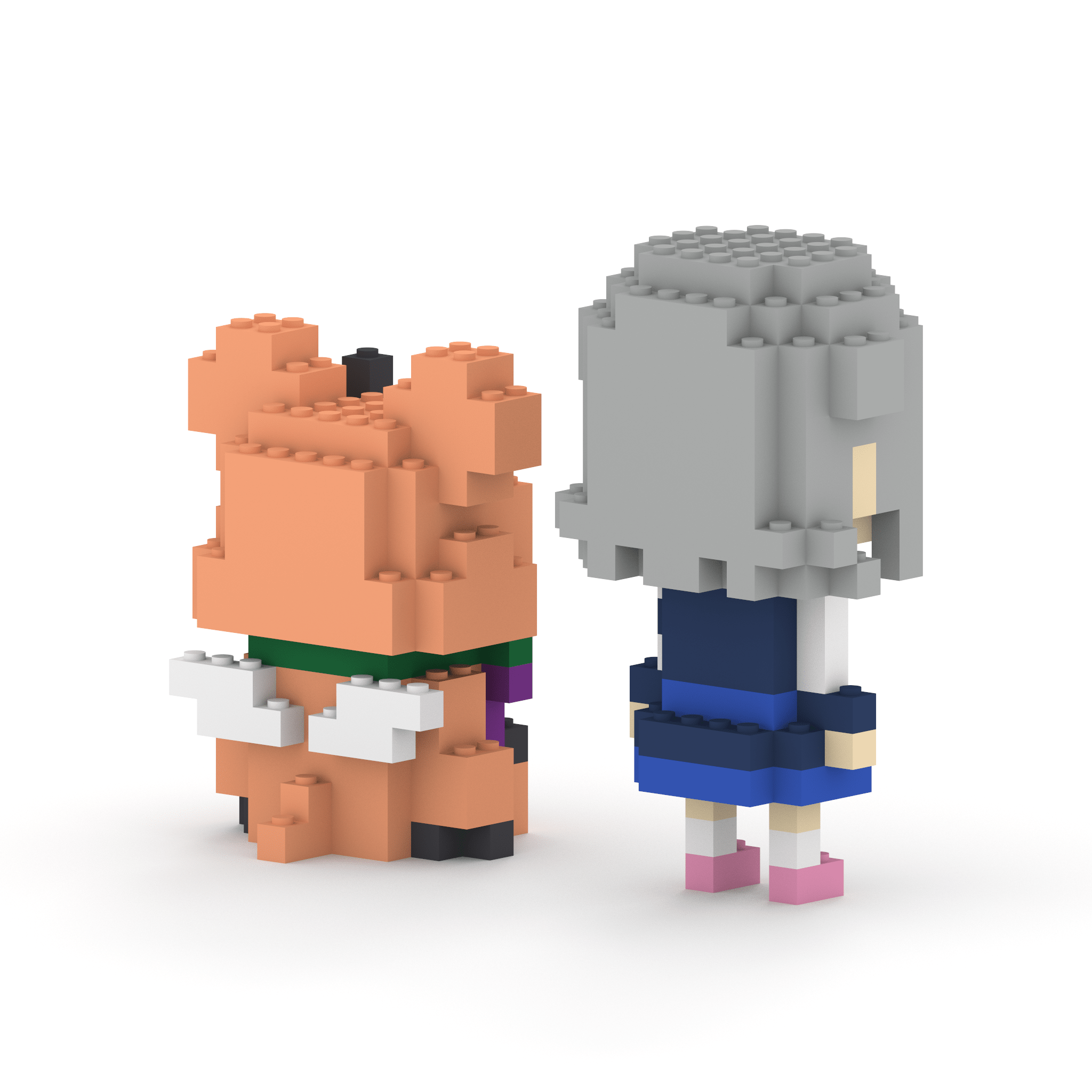 小樽潮風高校Project 小春六花＋ラキストン ミタクルブロックコラボフィギュア - ミタクルブロック公式オンラインストア