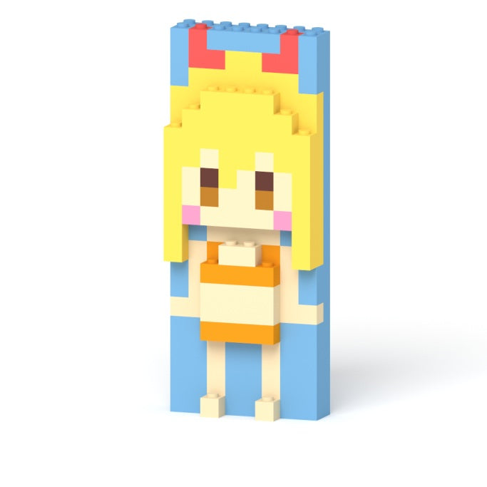 ミタクルブロック：マリン 2DプレートVer.