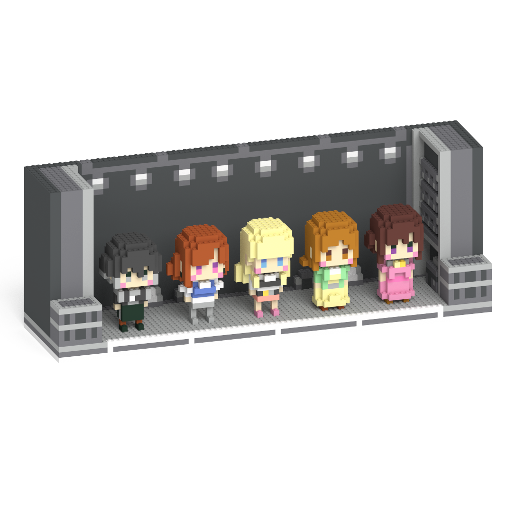 Parabola全キャラ＋ステージセット