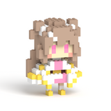 【オリジナル動画特典付き】わちゃ部 さくまりる ミタクルブロックコラボフィギュア