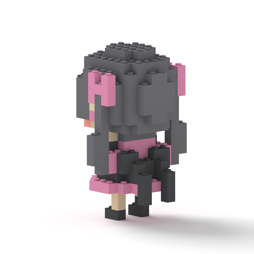【お名前入り直筆サイン＆ボイスメッセージ特典付き】桜月花音　ミタクルブロックコラボフィギュア - ミタクルブロック公式オンラインストア