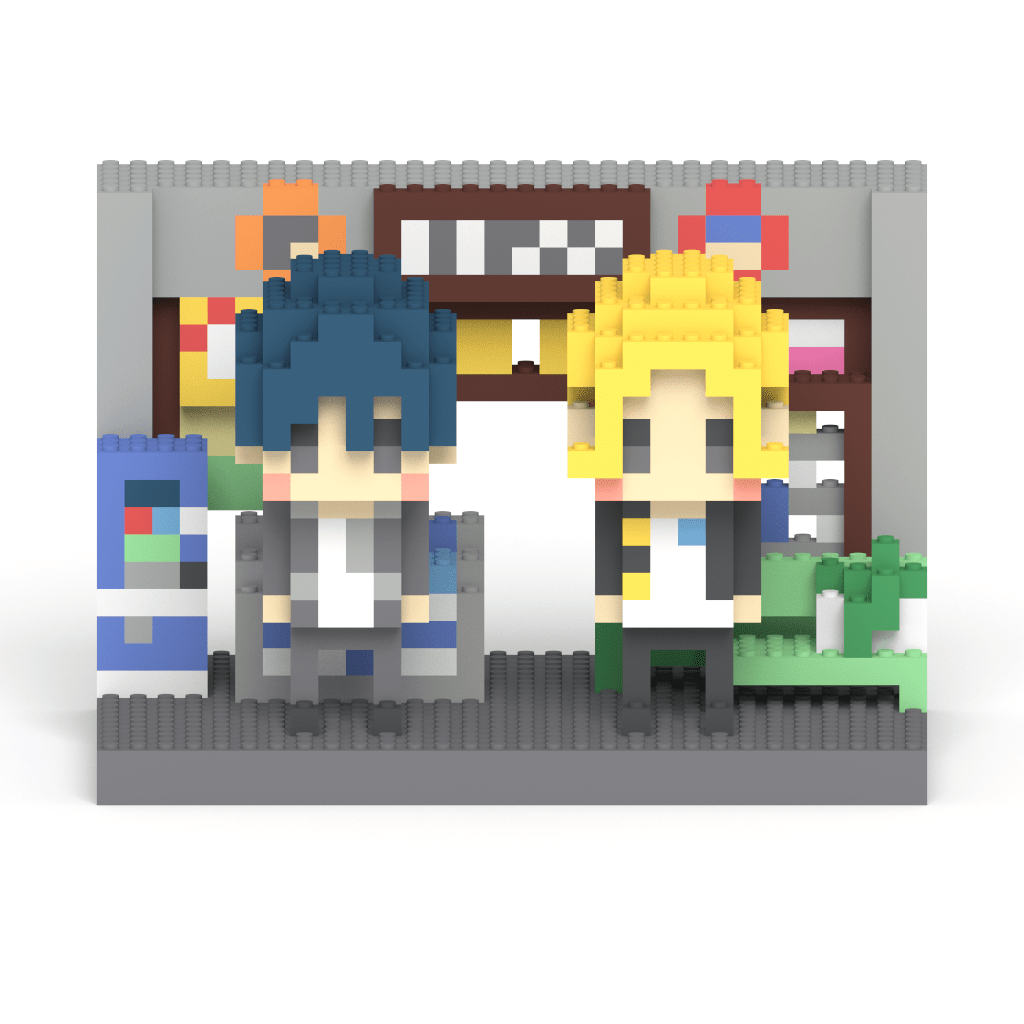 【描き下ろしポストカード付き】純愛上等！ かめいやステージセット ミタクルブロックコラボフィギュア - ミタクルブロック公式オンラインストア